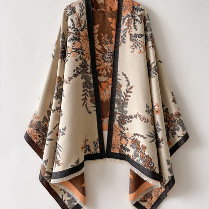 Damen Kimono Cardigan im floralen Boho-Stil – Elegante Überwurfjacke für Freizeit und besondere Anlässe