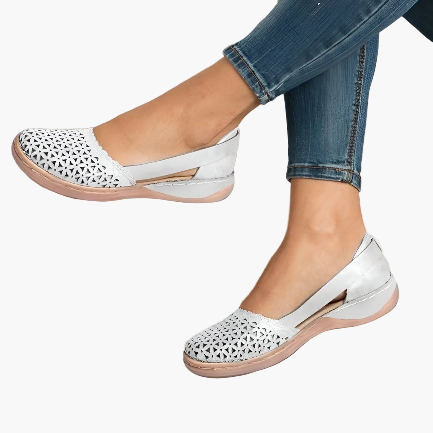 Damen Orthopädische Ballerinas Komfortschuhe für Alltag und Freizeit