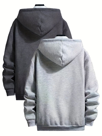 Unisex Kapuzenpullover gefüttert mit Kängurutasche – Verschiedene Farben