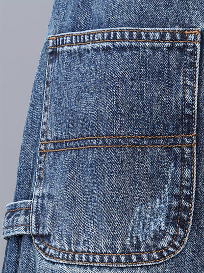 Herren Casual Jeans Shorts Regular Fit – Bequeme Freizeitshorts mit großen Taschen