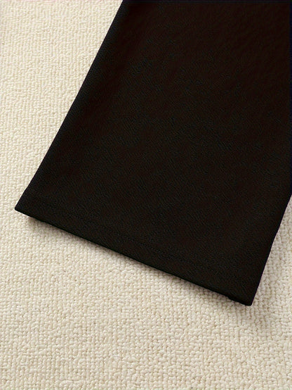 Damen Elegante Off-Shoulder Bluse mit Gürtelhose – Perfekt für Büro und Freizeit