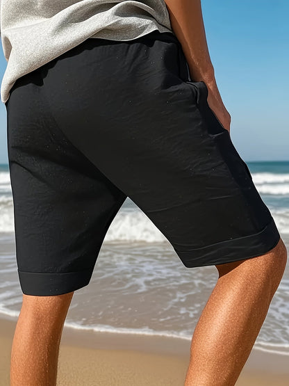 Herren Freizeitshorts mit Kordelzug für Strand und Alltag