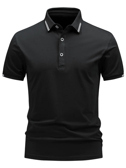 Herren Polo Shirt Klassisch Modern Freizeit für Alltag und Büro