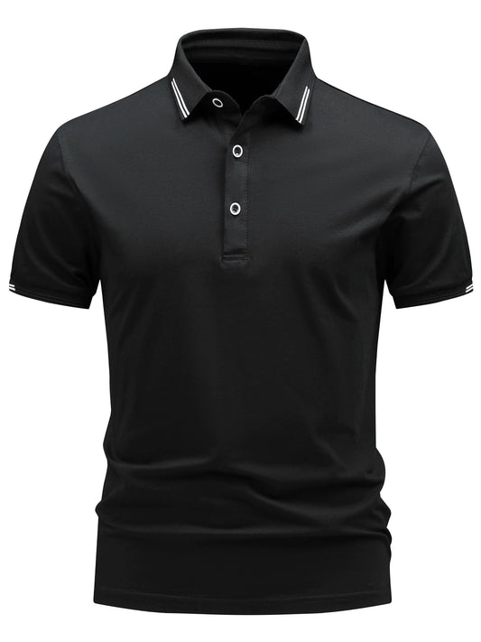 Herren Polo Shirt Klassisch Modern Freizeit für Alltag und Büro