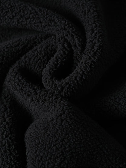 Unisex Langarm Sweatshirt mit Sherpa-Fleece Futter