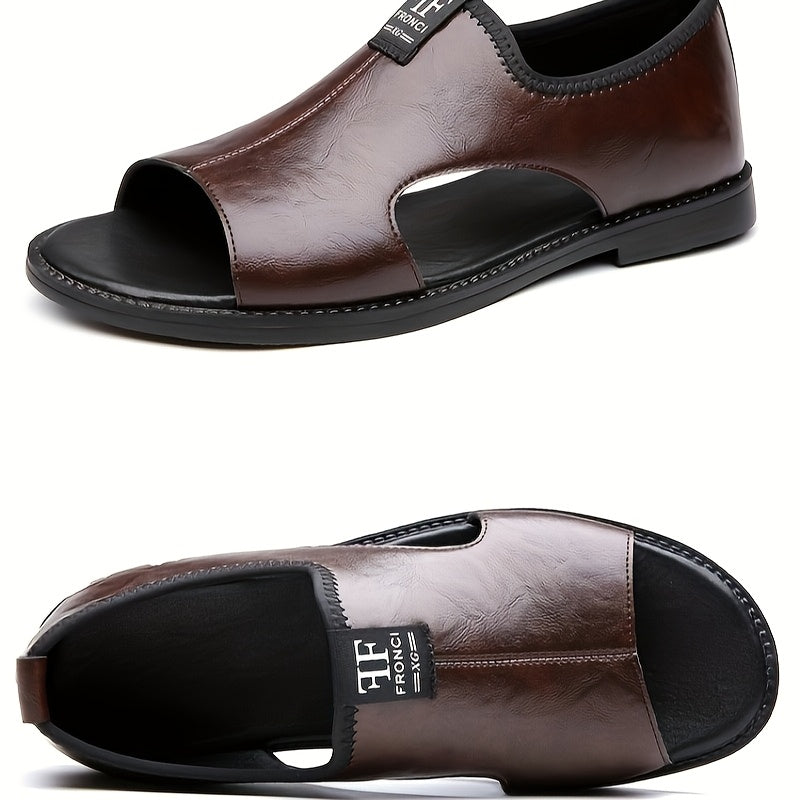 Herren Business-Sandale Offene Loafer Eleganter Freizeitstil