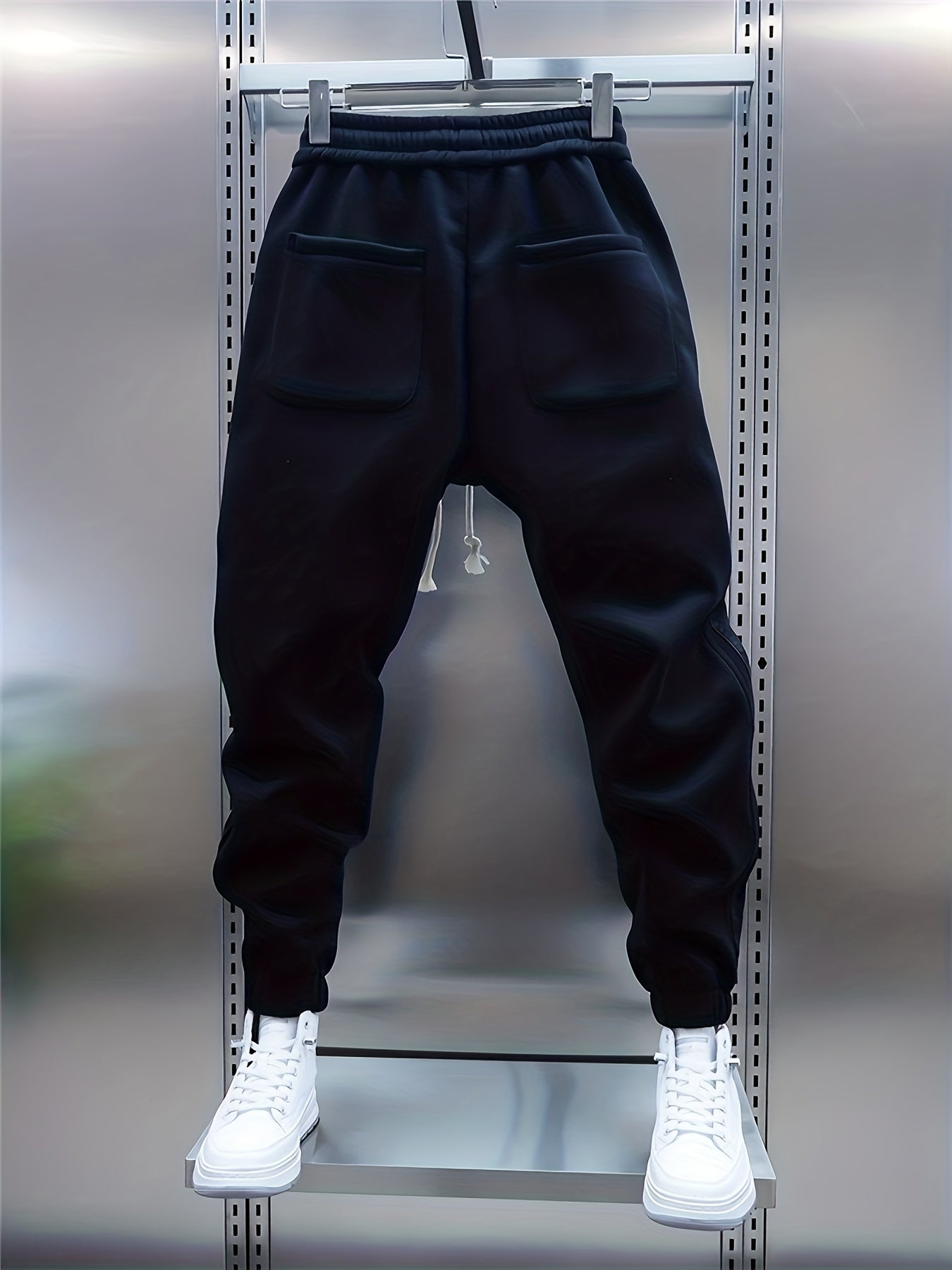 Herren Jogginghose Sportstyle mit Streifen und modernen Details
