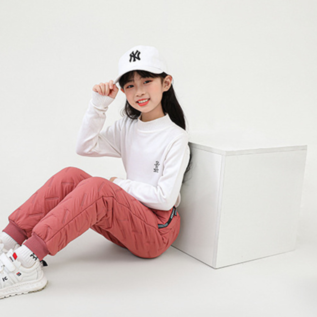 Kinder Sportliche Freizeit-Jogginghose im Modernen Streetwear-Look