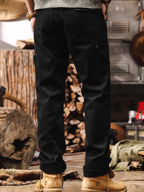 Herren-Freizeithose im robusten Workwear-Stil