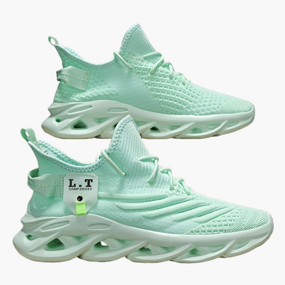 Herren Sneaker Sportliche Laufschuhe mit Atmungsaktivem Design und Modischer Sohle
