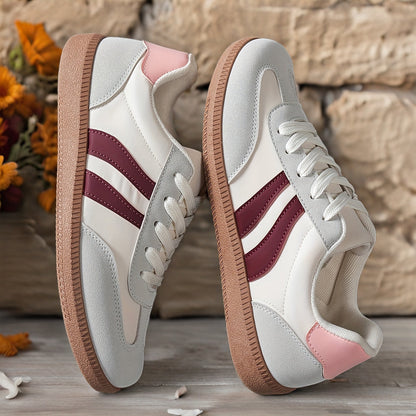 Damen Retro-Sneaker für Freizeit und Alltag – Klassische Sportschuhe im Vintage-Look