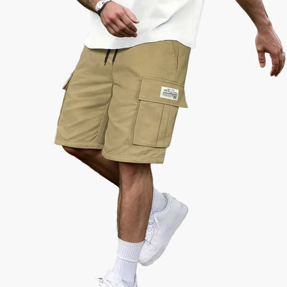 Herren Cargo Shorts Freizeit Streetwear mit Tasche – Lässige Sommer Bermuda für Alltag und Sport