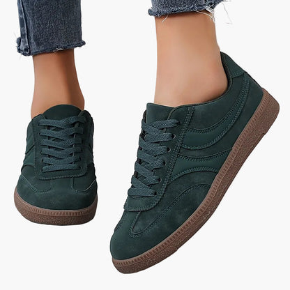 Damen Vintage Sneaker im Retro-Stil für Alltag und Freizeit