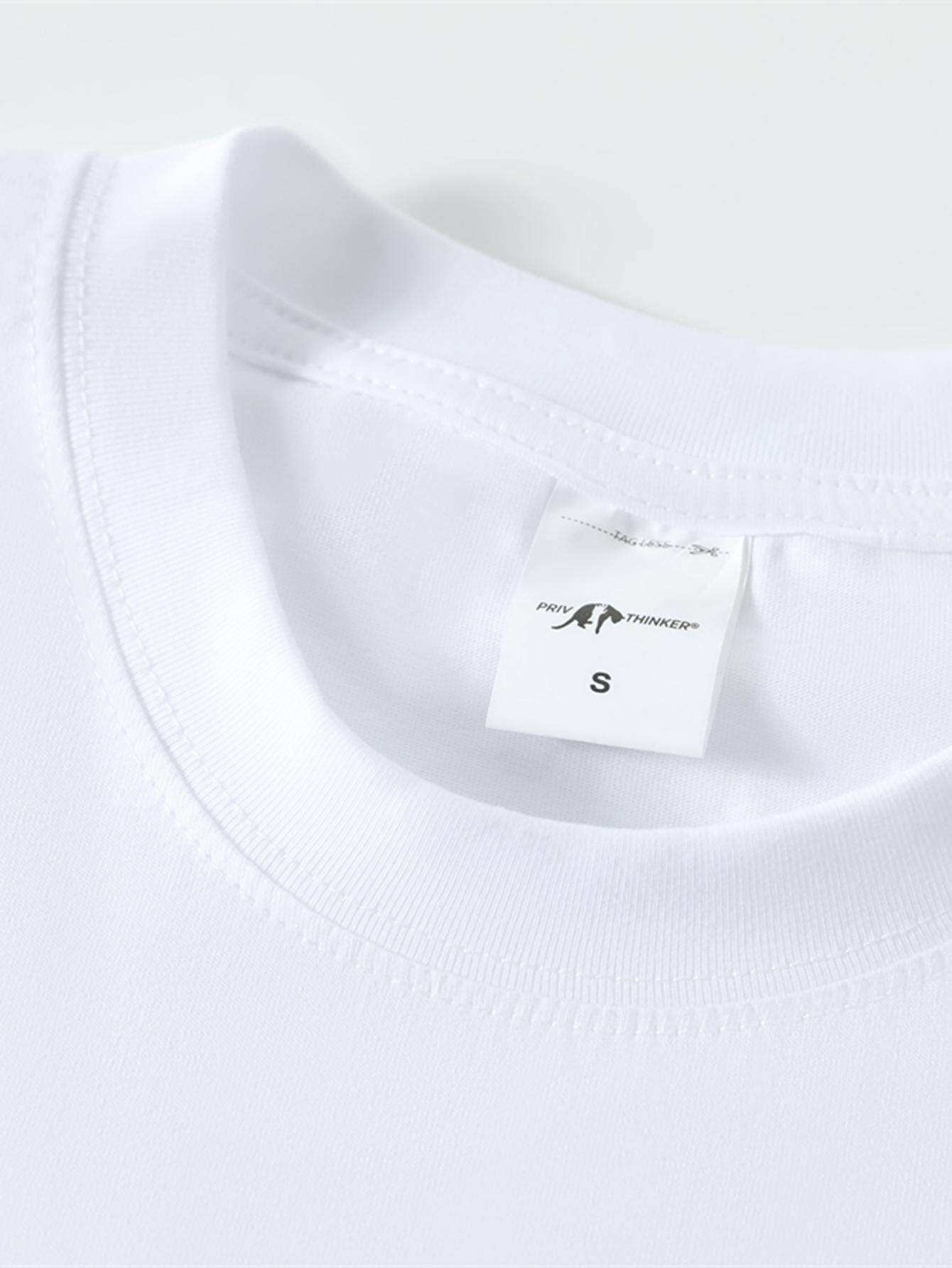 Herren T-Shirt mit lustigem Katzen-Print – Streetwear Style, Casual & Trendig