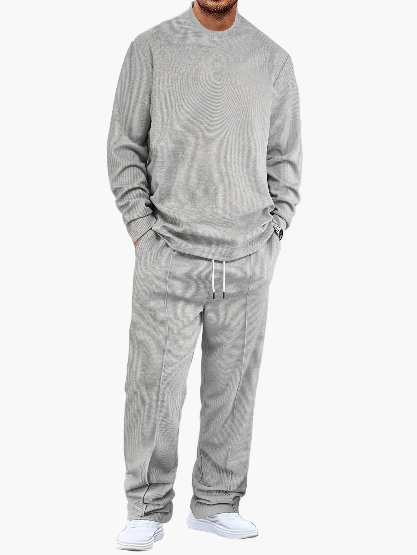 Herren Freizeit Trainingsanzug Set – Komfortabler Style für Alltag und Sport