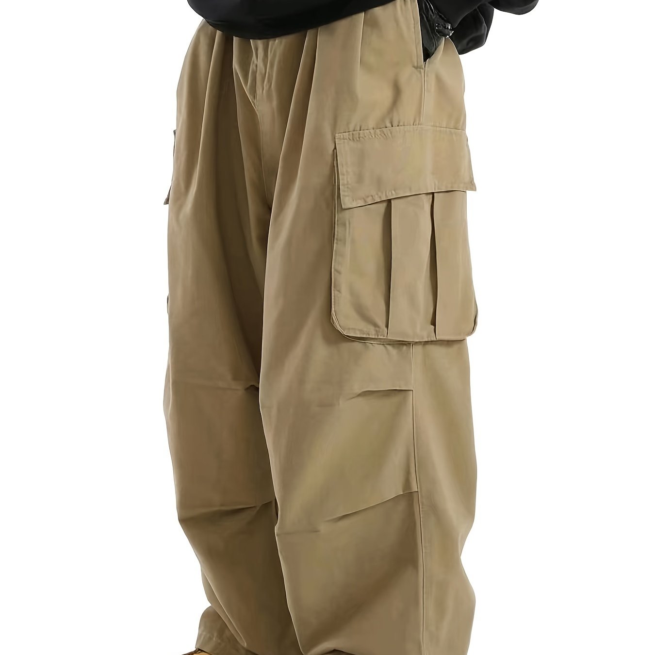 Herren Weite Cargo-Hose Streetwear Urban Style