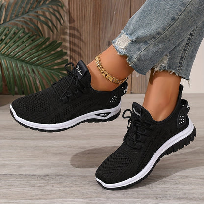 Damen Komfort-Sneaker für Freizeit & Sport – Atmungsaktive Low-Top Schuhe