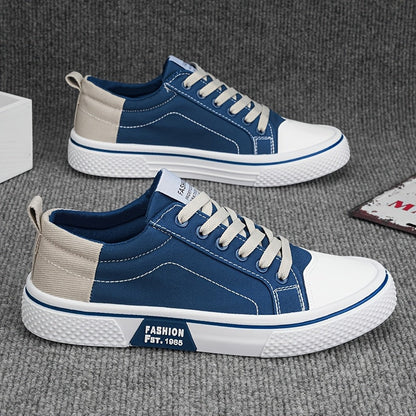 Herren Low-Top Sneaker im Vintage-Stil für Alltag und Freizeit
