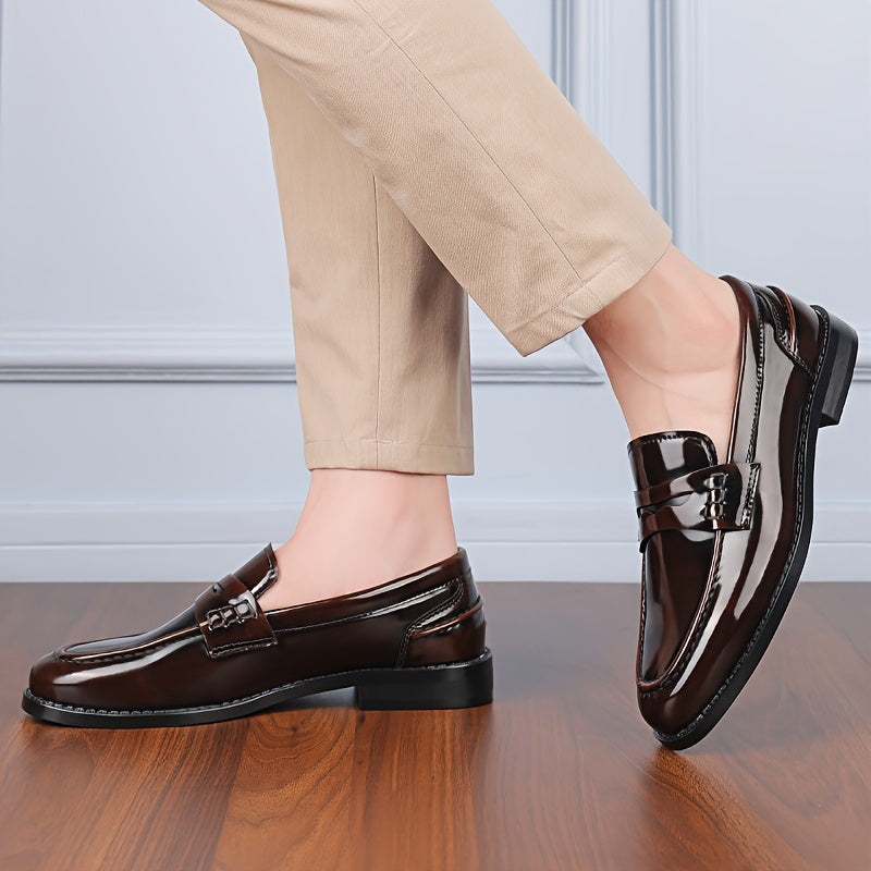 Herren Penny Loafer – Klassischer eleganter Business- und Anzugschuh