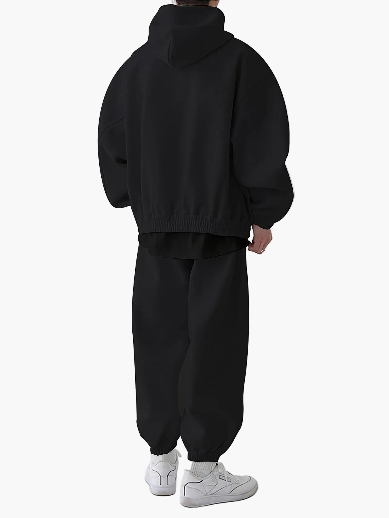 Herren Oversize Sportanzug mit Kapuze – Bequemer Trainingsanzug für Freizeit & Fitness
