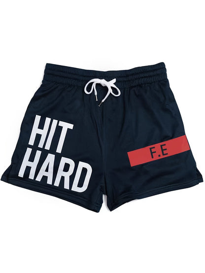 Herren Sportshorts Basketball-Style HIT HARD F.E. – Trainings- und Freizeitshorts