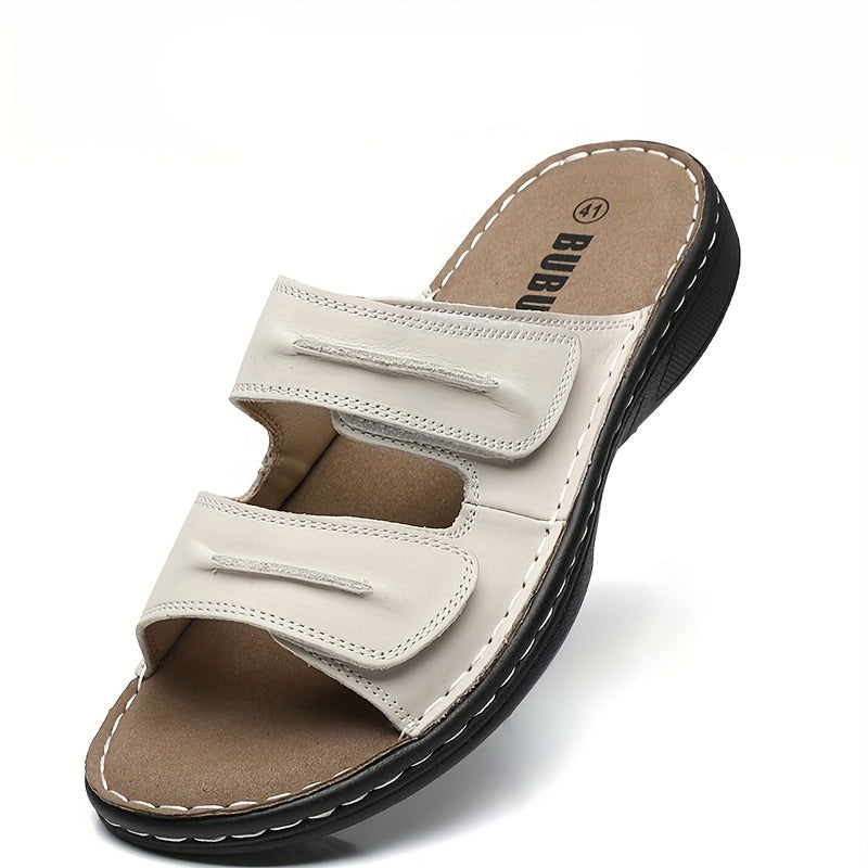 Herren Komfort-Sandalen mit Doppelriemen – Bequeme Freizeitschuhe für Alltag und Urlaub