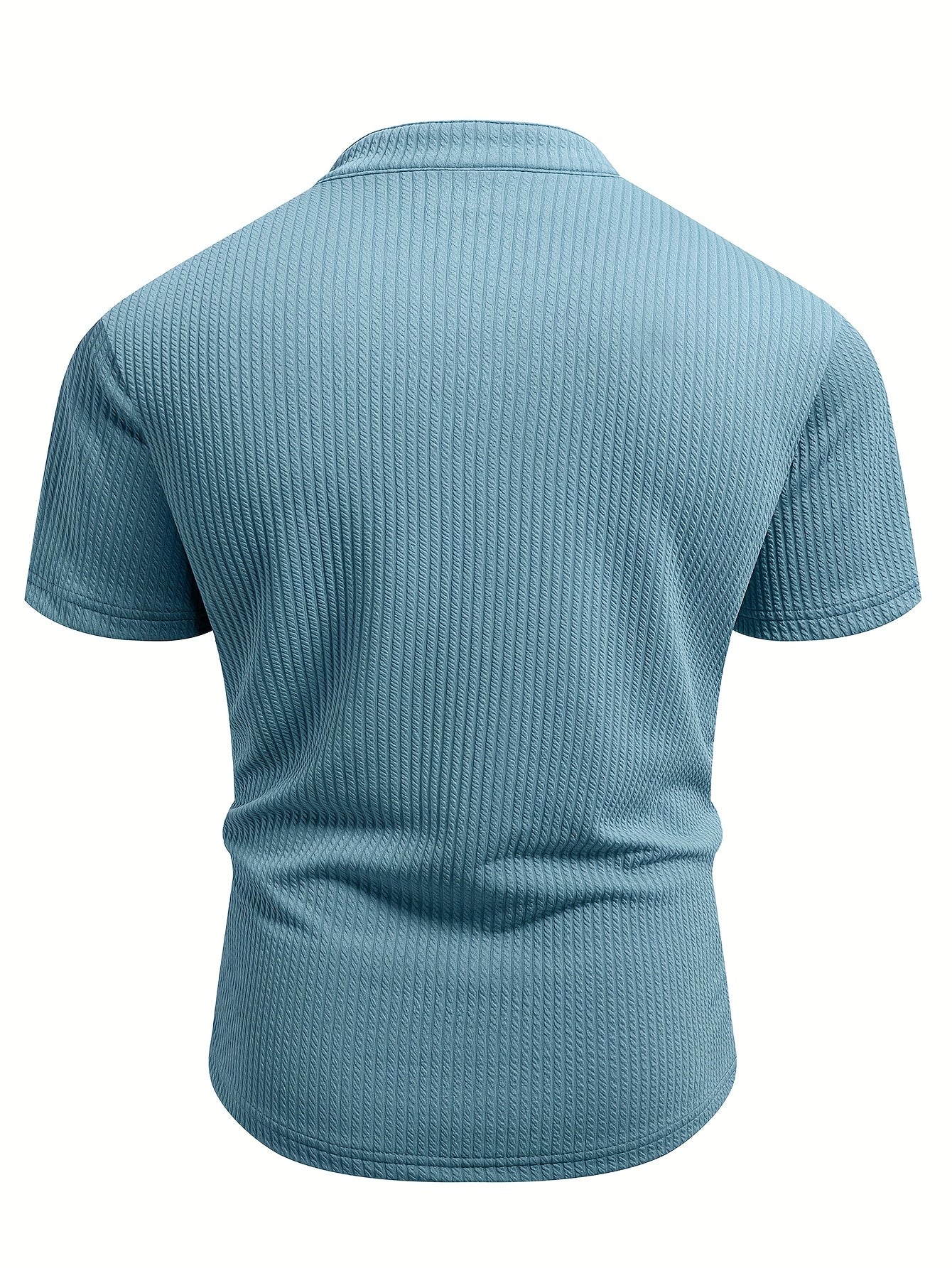 Herren Poloshirt mit Stehkragen und Knopfleiste – Modernes Freizeit- und Business-Oberteil