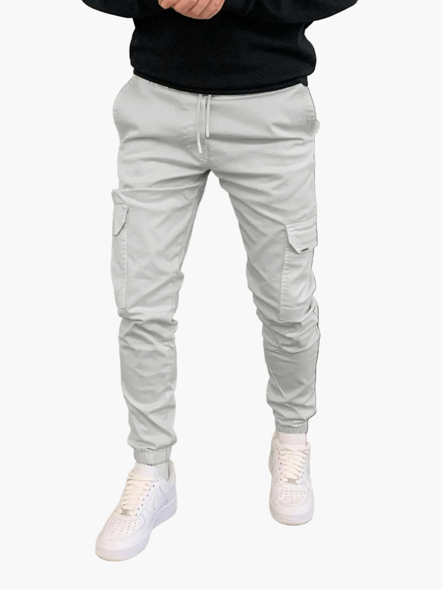 Moderne Herren Cargo-Jogger mit Tunnelzug