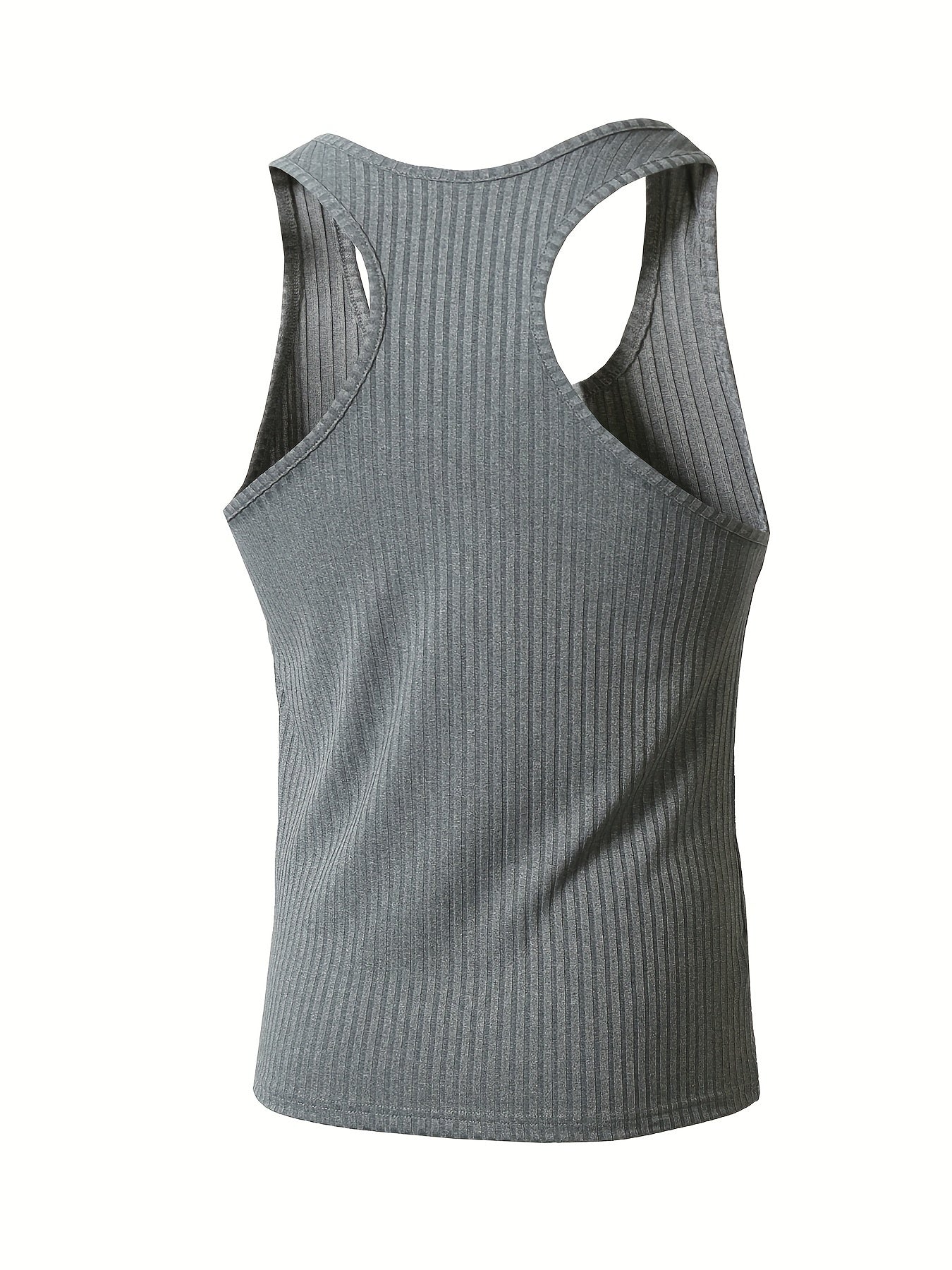Herren Ripp Tanktop 3er Pack – Sportlicher Basic Fitness Style für Alltag und Training