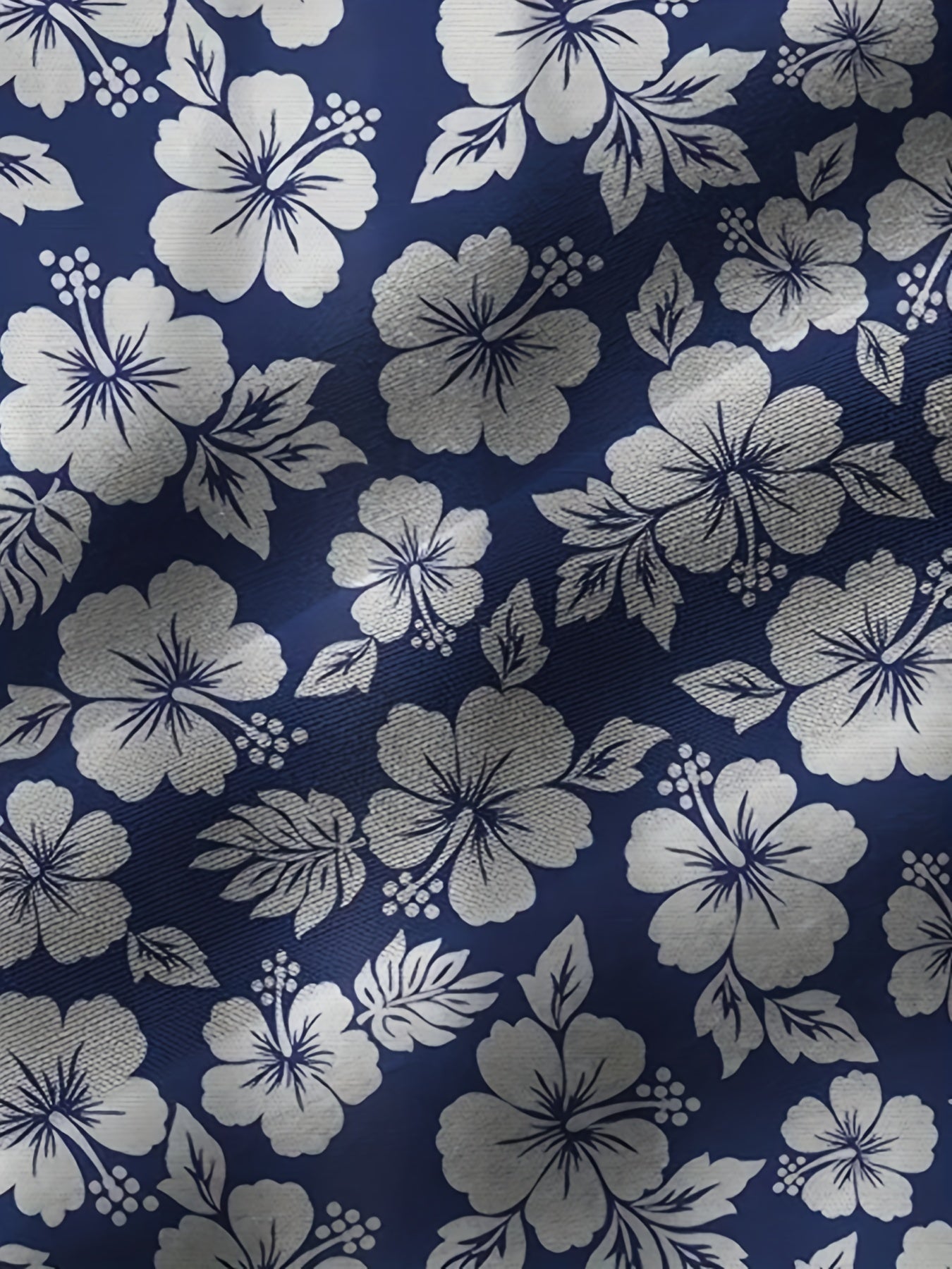 Herren Hawaiihemd im floralen Urlaubsstil – Kurzarm Freizeithemd für Strand und Sommer