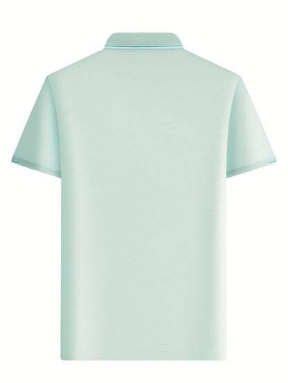 Herren Polohemd mit klassischem Kragen und sportlichem Stil – Ideal für Freizeit und Business Casual