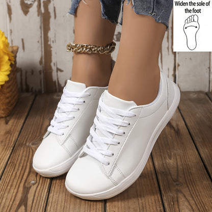 Damen Sneaker – Modische Freizeitschuhe mit Schnürung für Alltag und Freizeit