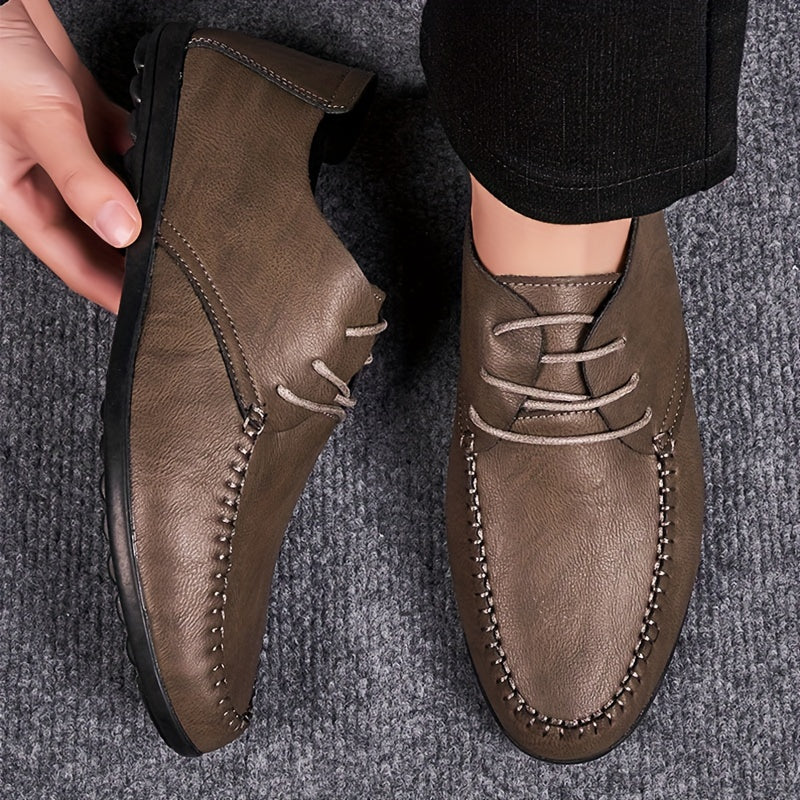 Herren Mokassins Freizeit-Slipper Komfortschuhe für Alltag und Büro