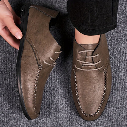 Herren Mokassins Freizeit-Slipper Komfortschuhe für Alltag und Büro