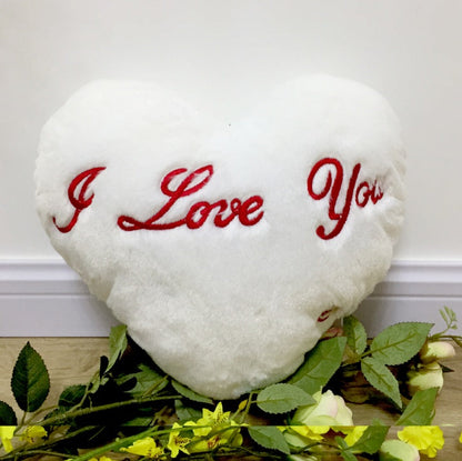 Kinder Nachtlicht Kuschelkissen Stern mit LED Beleuchtung – Plüsch, Leuchtendes Deko-Kissen für Mädchen und Jungen