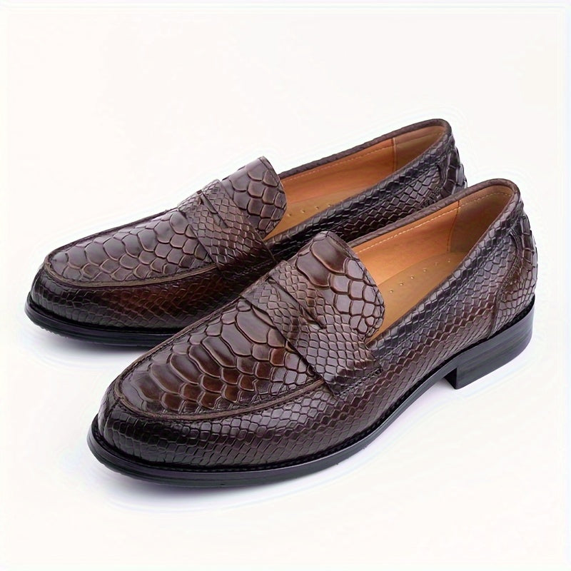 Herren Penny Loafer Elegant Business Schuhe – Klassische Slipper für besondere Anlässe