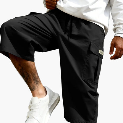 Herren Streetwear Cargo Shorts Freizeit Bermuda Urban Style