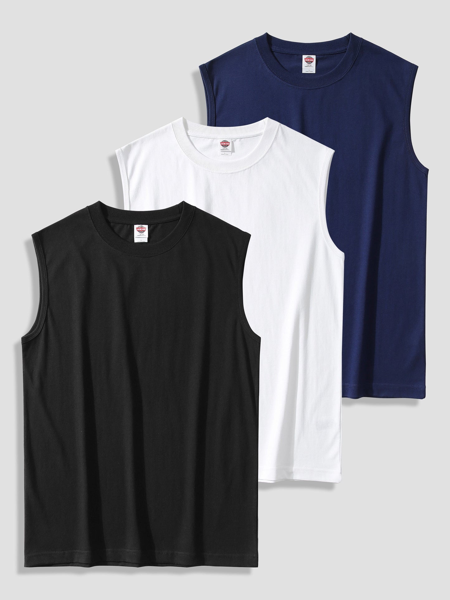 Herren Muscle Fit Tanktops 3er Pack – Sportliche ärmellose Shirts für Training & Alltag
