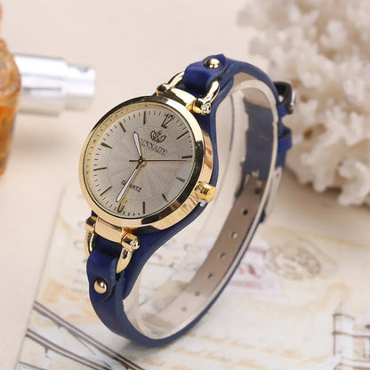 Damen Vintage Armbanduhr Klassisch Elegant – Stilvolle Quarzuhr für Alltag und Business