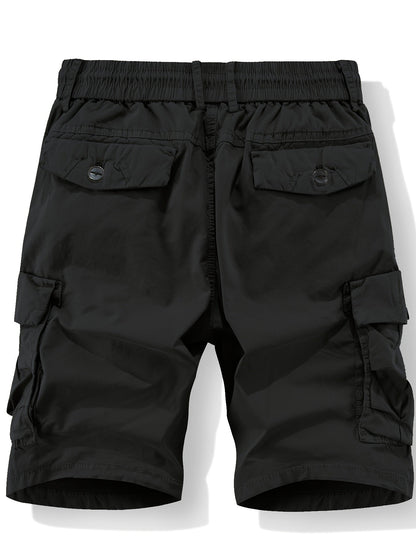 Herren Cargo Shorts mit Taschen und Kordelzug – Funktional & Lässig für Outdoor und Freizeit