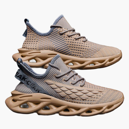 Herren Sneaker Sportliche Laufschuhe mit Atmungsaktivem Design und Modischer Sohle