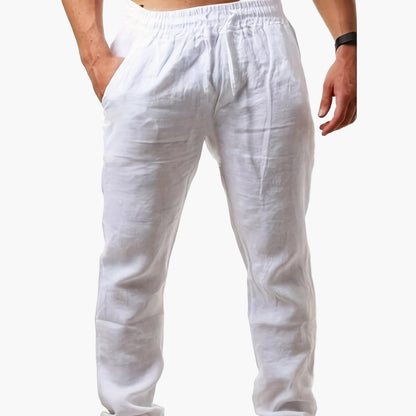 Herren Freizeithose mit Kordelzug – Leichte Sommerhose, Bequemer Schnitt, Perfekt für Alltag & Urlaub