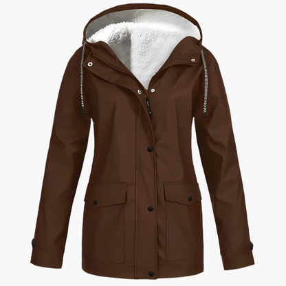 Damen Outdoorjacke mit Kapuze – Wind- und Wetterfest
