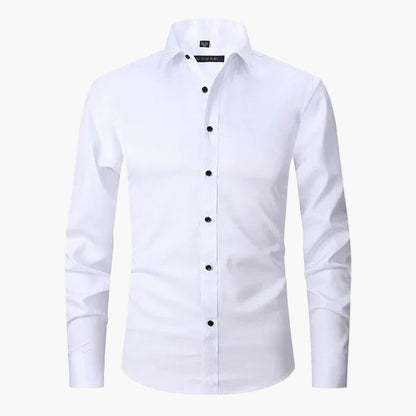Herren Businesshemd Slim Fit – Elegantes Langarmhemd für Büro & Freizeit