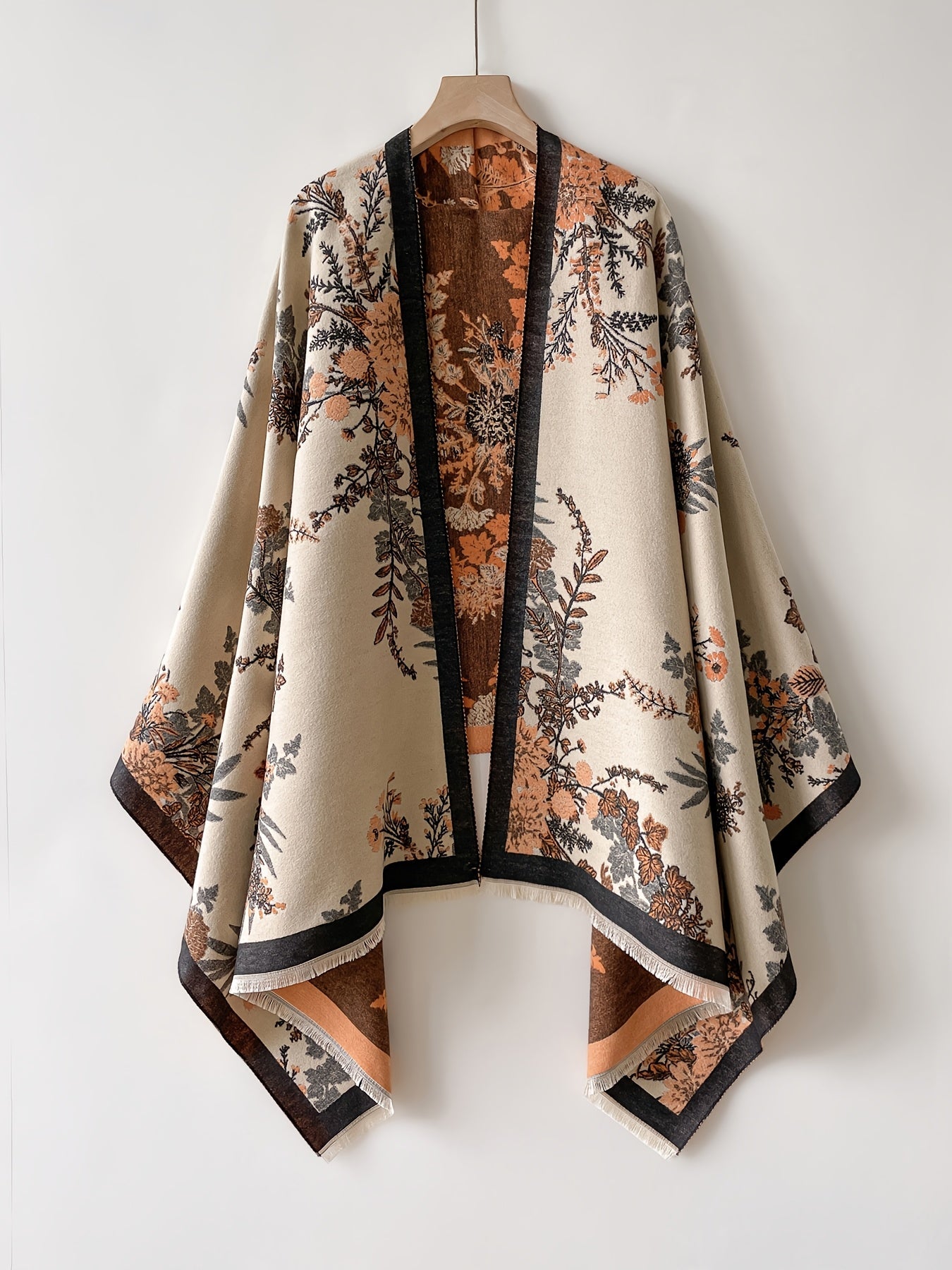 Damen Kimono Cardigan im floralen Boho-Stil – Elegante Überwurfjacke für Freizeit und besondere Anlässe