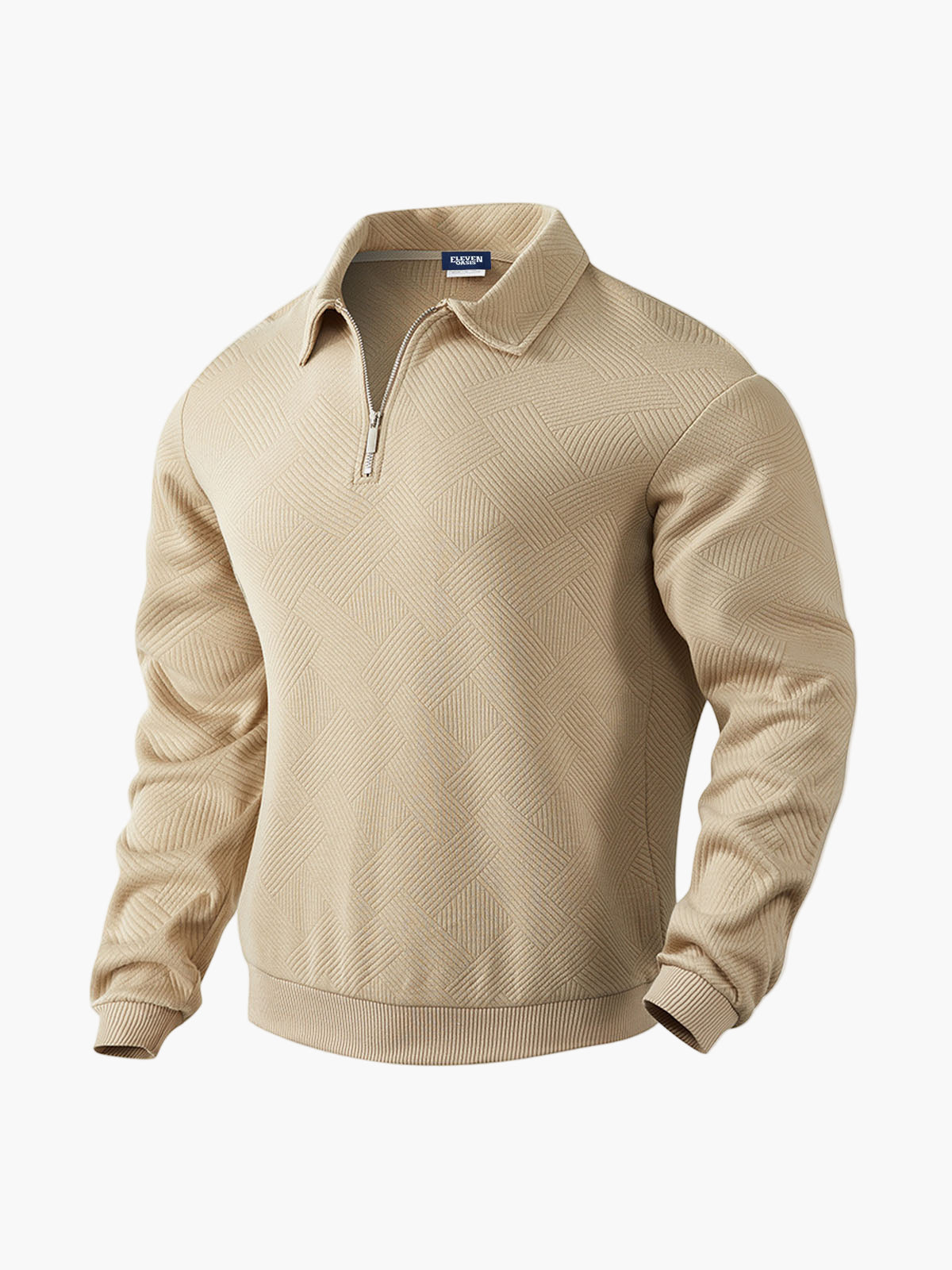 Herren Halbzip Pullover mit Kragen – Stilvoller Freizeit- & Business-Sweater