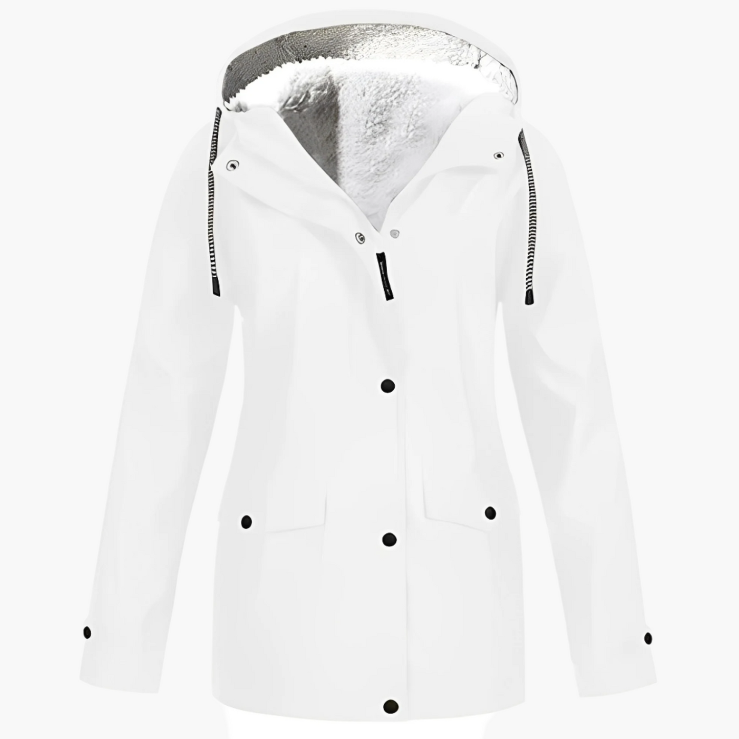 Damen Outdoorjacke mit Kapuze – Wind- und Wetterfest