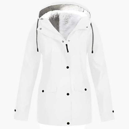 Damen Outdoorjacke mit Kapuze – Wind- und Wetterfest