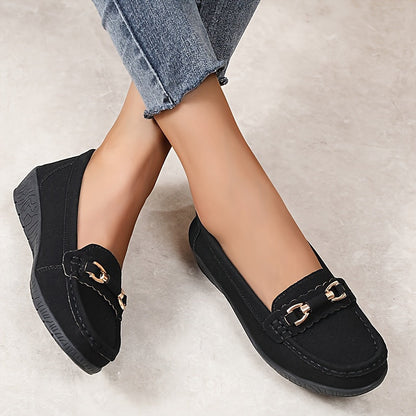 Damen Mokassins Slipper – Bequeme Alltagsschuhe im klassischen Casual-Stil