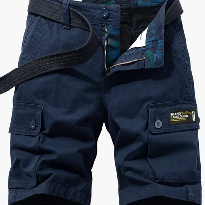 Herren Cargo Shorts mit Gürtel – Klassisches Freizeitdesign, Ideal für Outdoor und Alltag